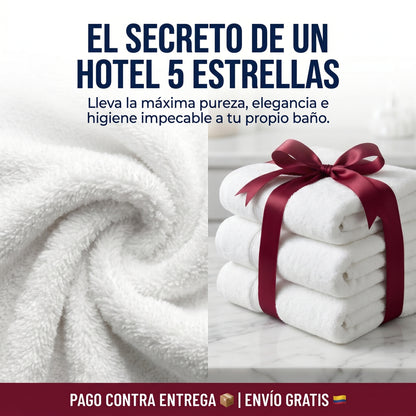 TOALLAS ROYAL SOFT BLANCAS