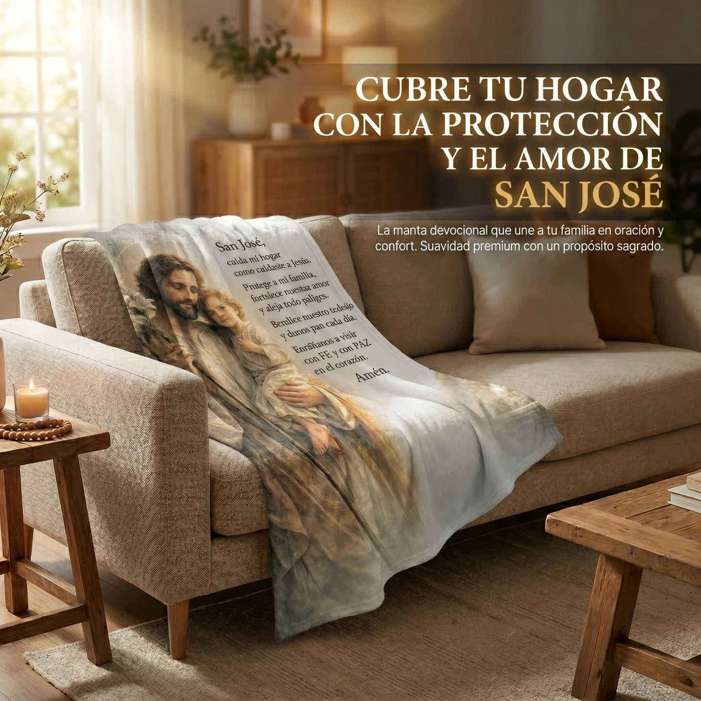 MANTA ABRAZO  DE SAN JOSÉ